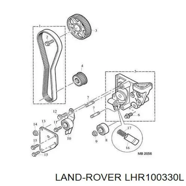 Comprar LHR100330L Land Rover 