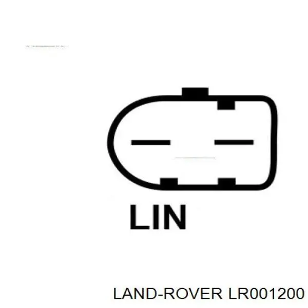 LR001200 Rover alternador