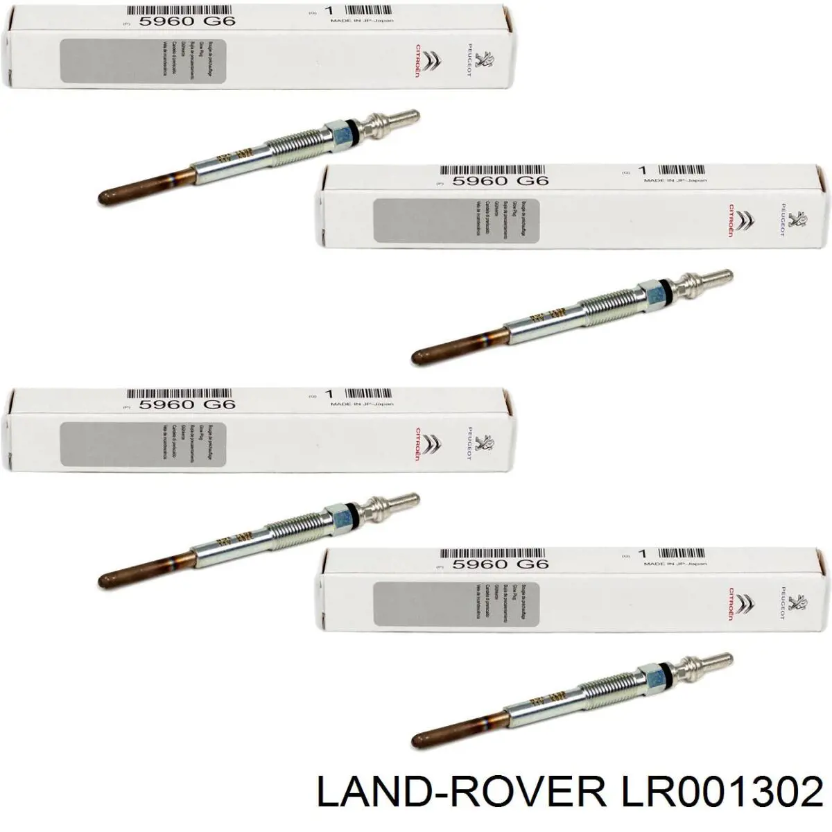 Bujías incandescentes Land Rover LR001302 precio, desde 17,42 EUR