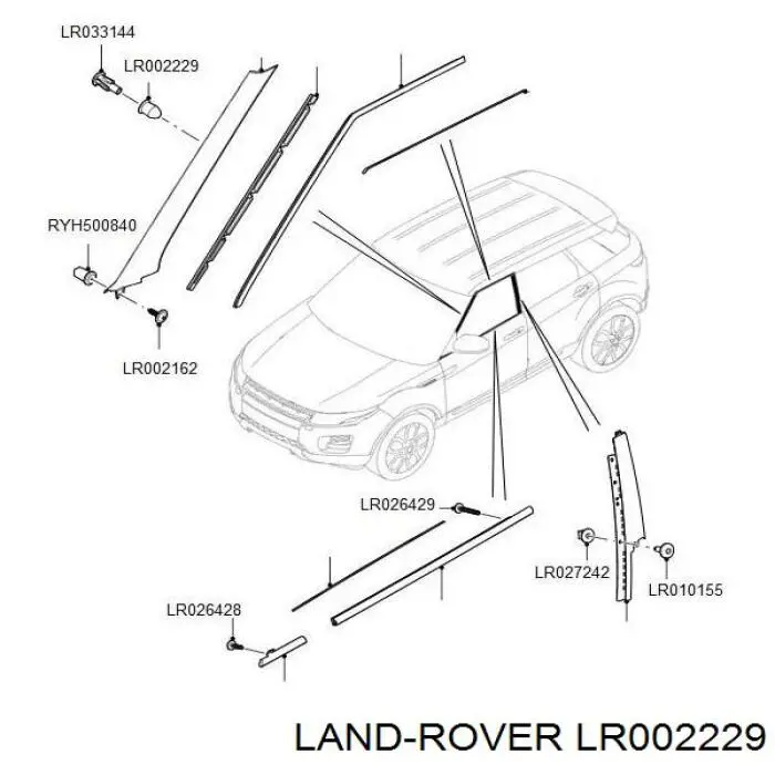 LR002229 Land Rover