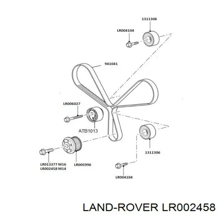 LR002458 Land Rover