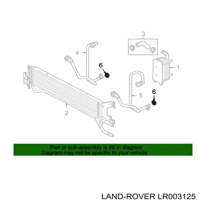 LR003125 Land Rover