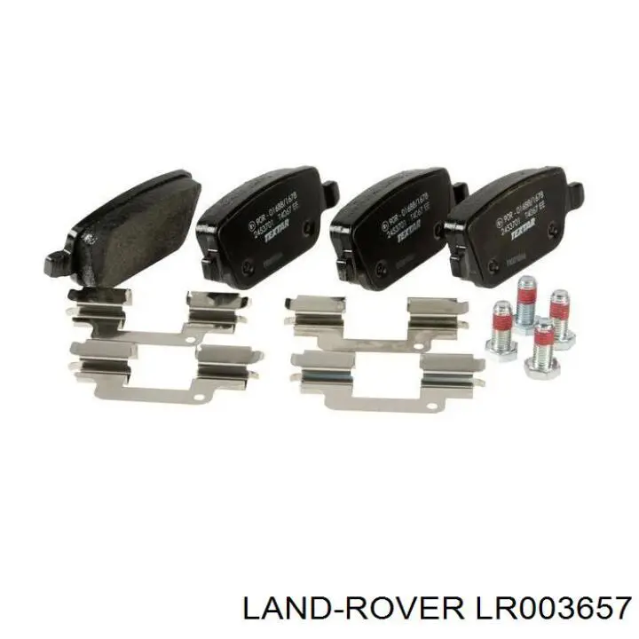 Comprar LR003657 Land Rover Pastillas de freno traseras