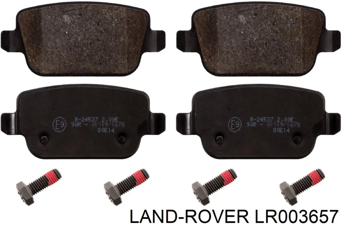 LR003657 Land Rover pastillas de freno traseras