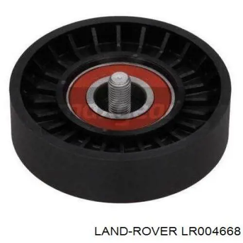 LR004668 Land Rover polea inversión / guía, correa poli v