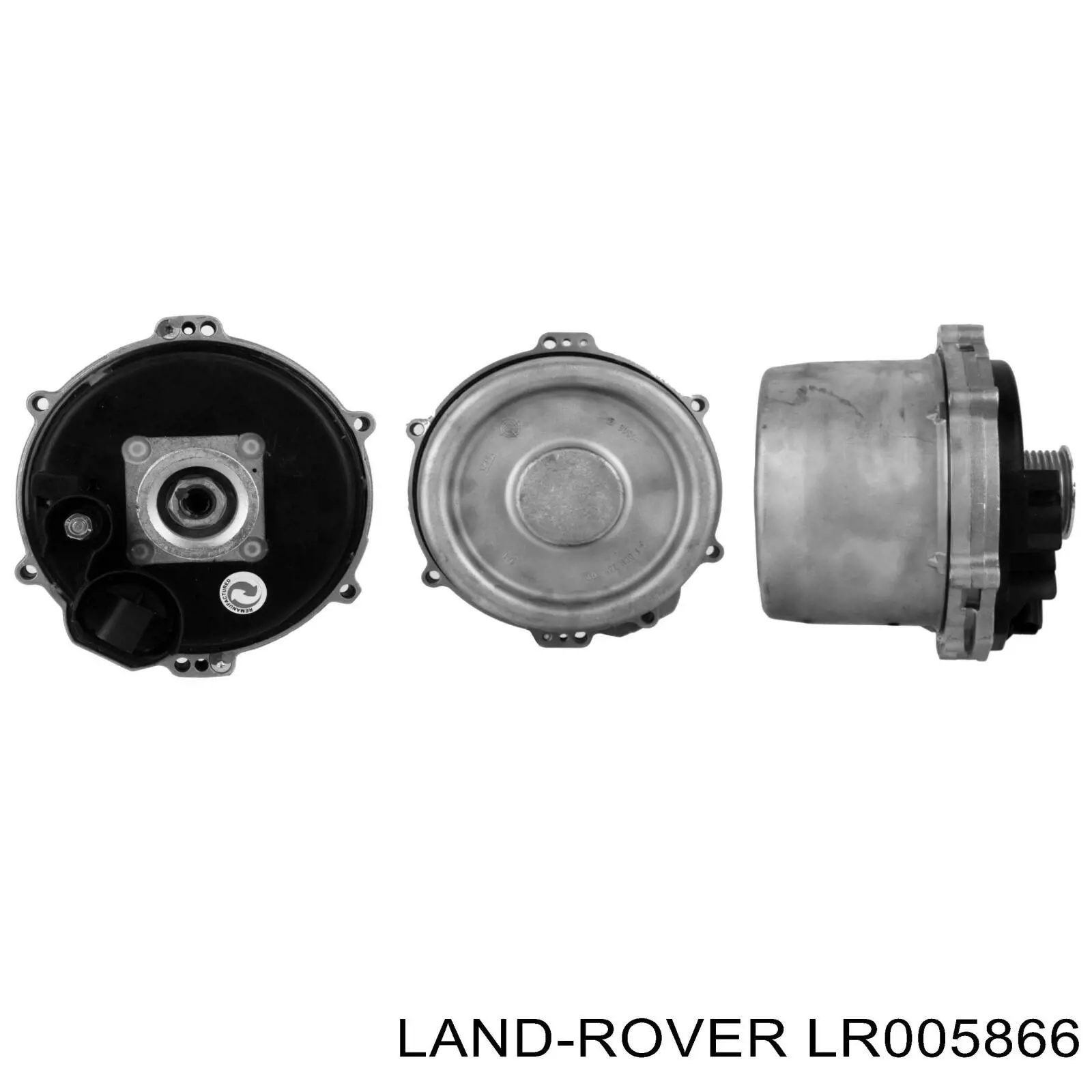 LR005866 Land Rover alternador