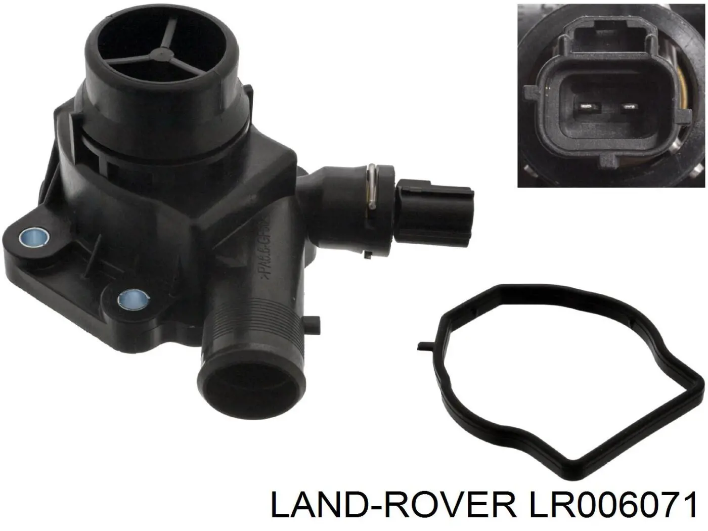 LR006071 Land Rover termostato, refrigerante