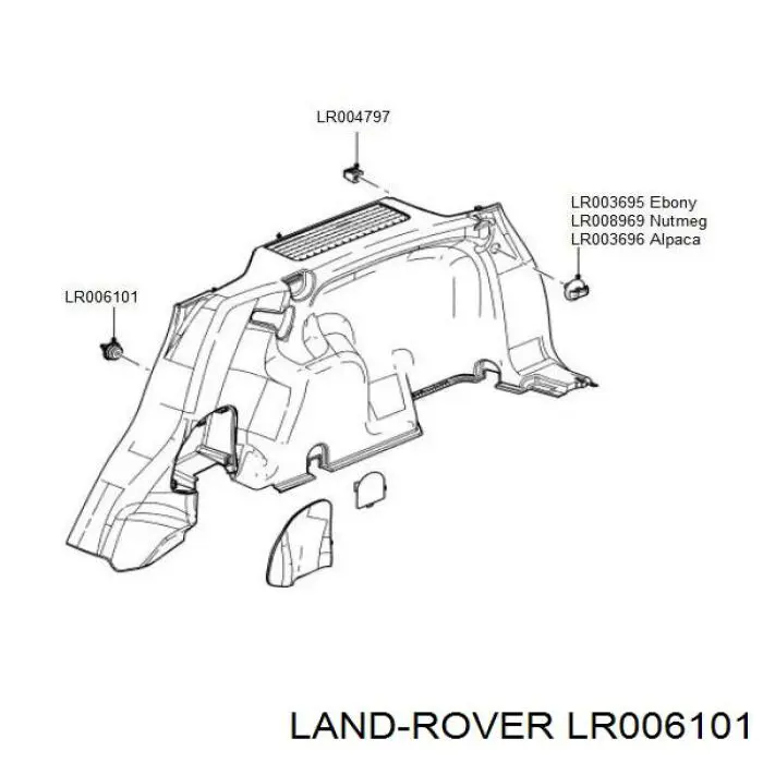 LR006101 Land Rover