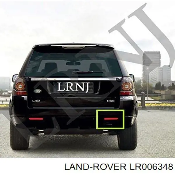 Deflector parachoques trasero derecho Land Rover LR006348 precio, desde 35,03 EUR