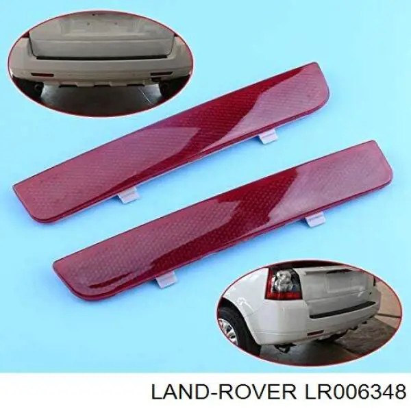 Comprar LR006348 Land Rover Reflector del parachoques trasero derecho