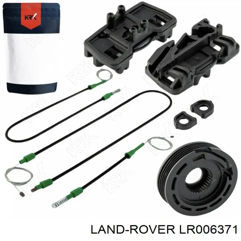 Mecanismo de elevalunas delantero derecha LR006371 Land Rover