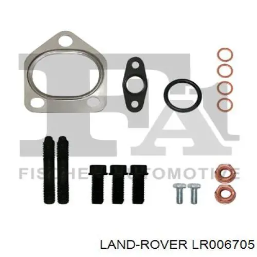 LR006705 Land Rover Turbo para motor