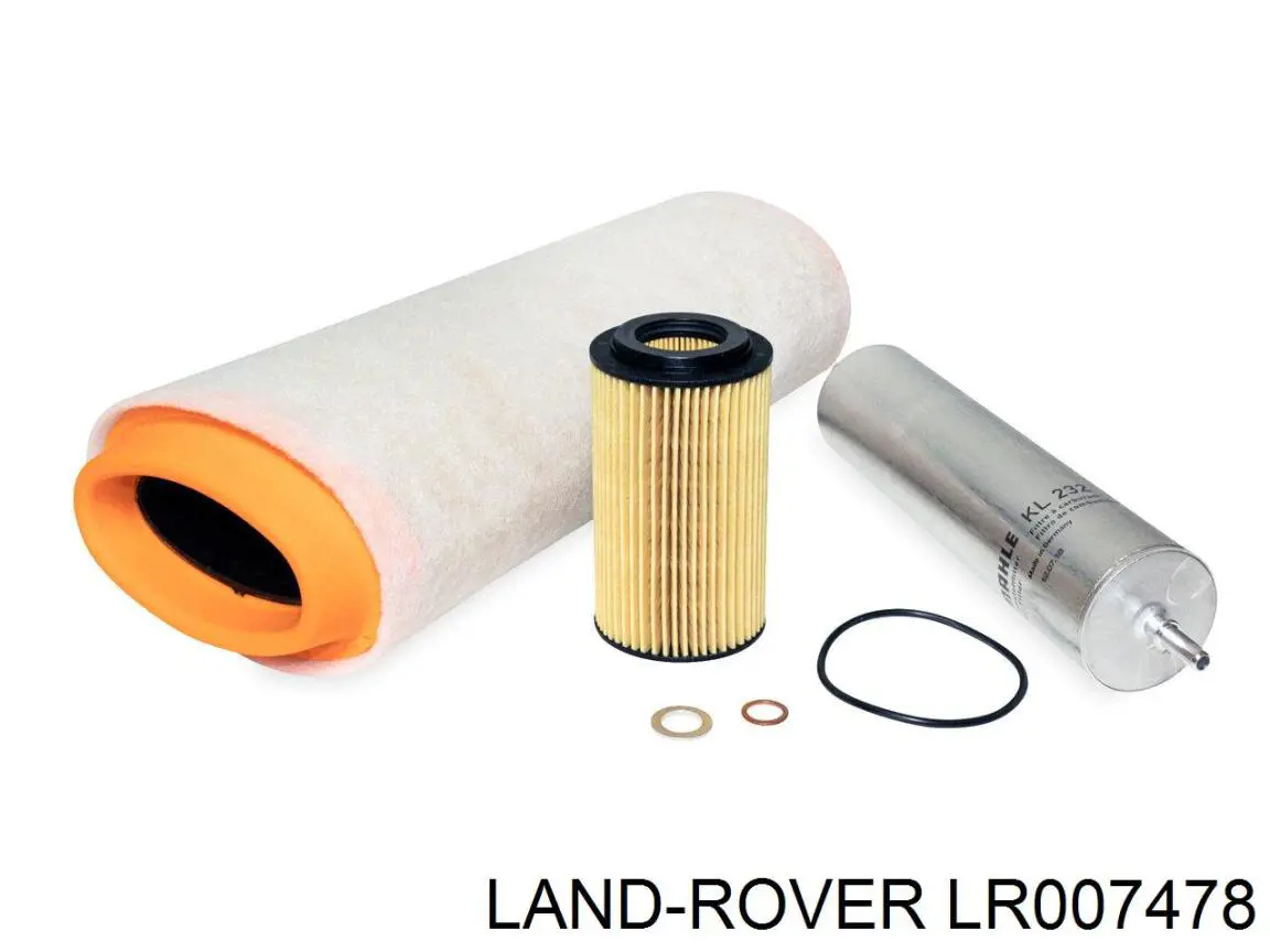 LR007478 Land Rover filtro de aire