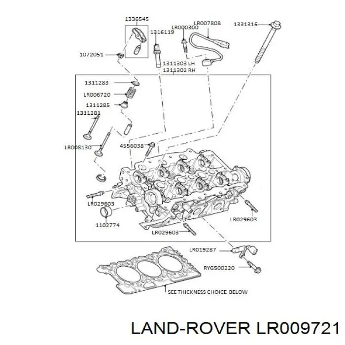 Juntas de culata Land Rover LR009721 precio, desde 33,71 EUR