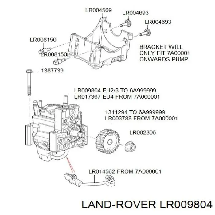 LR009804 Land Rover