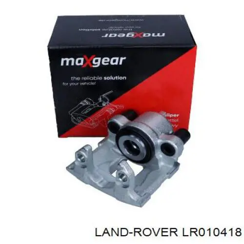 LR010418 Land Rover pinza de freno trasera izquierda