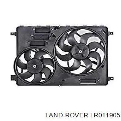 LR011905 Land Rover ventilador (rodete +motor refrigeración del motor con electromotor completo)