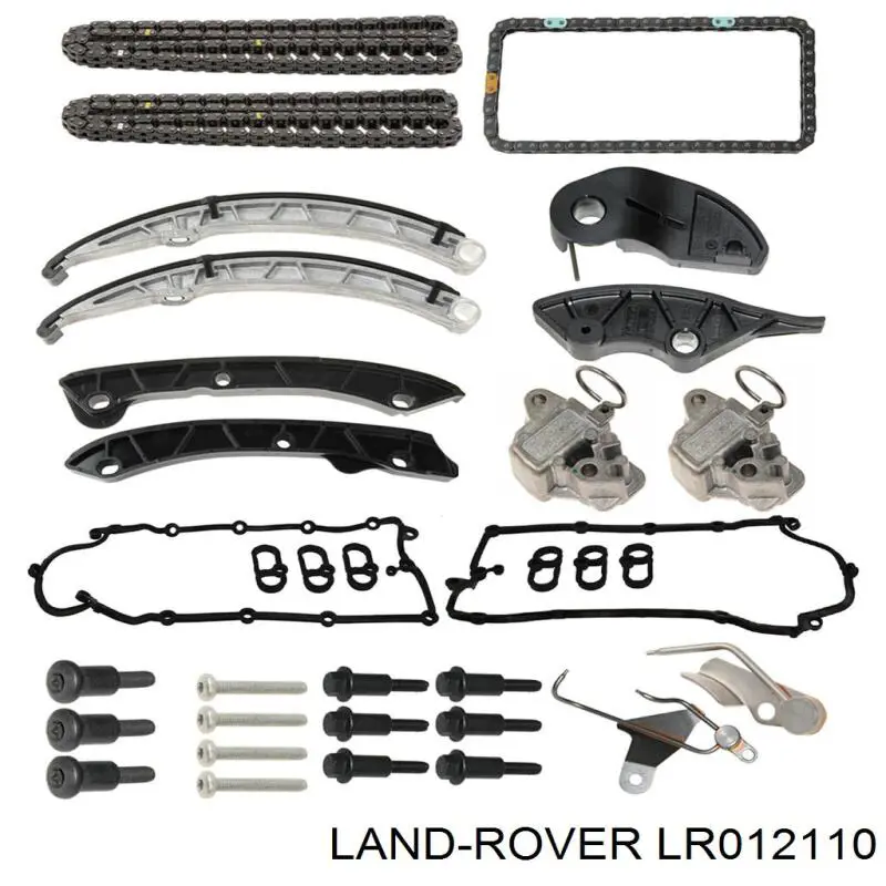 Carril de deslizamiento, cadena distribución, bomba alta presión para Land Rover Discovery (L319)