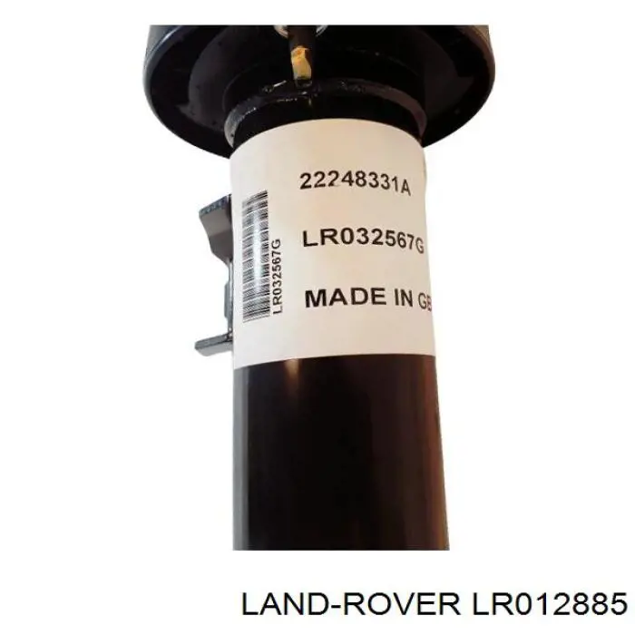 LR012886 Land Rover amortiguador delantero izquierdo