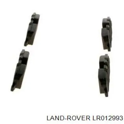 LR012993 Land Rover pastillas de freno traseras