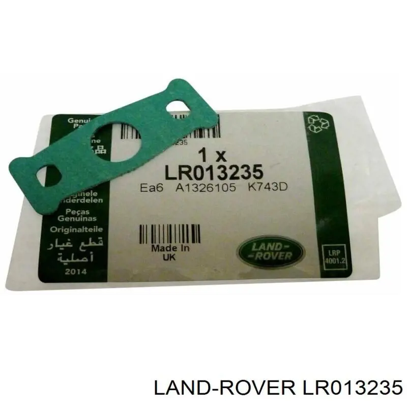 Junta De Manguera De Drenaje De Aceite De Turbina para Land Rover Range Rover (L320)