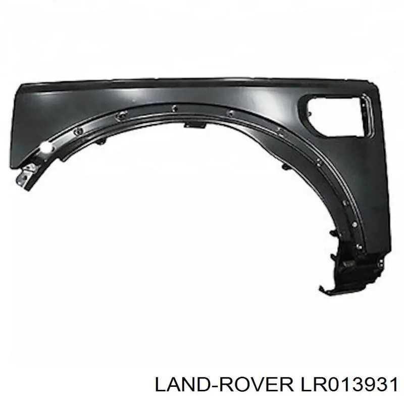 LR013931 Land Rover guardabarros delantero derecho