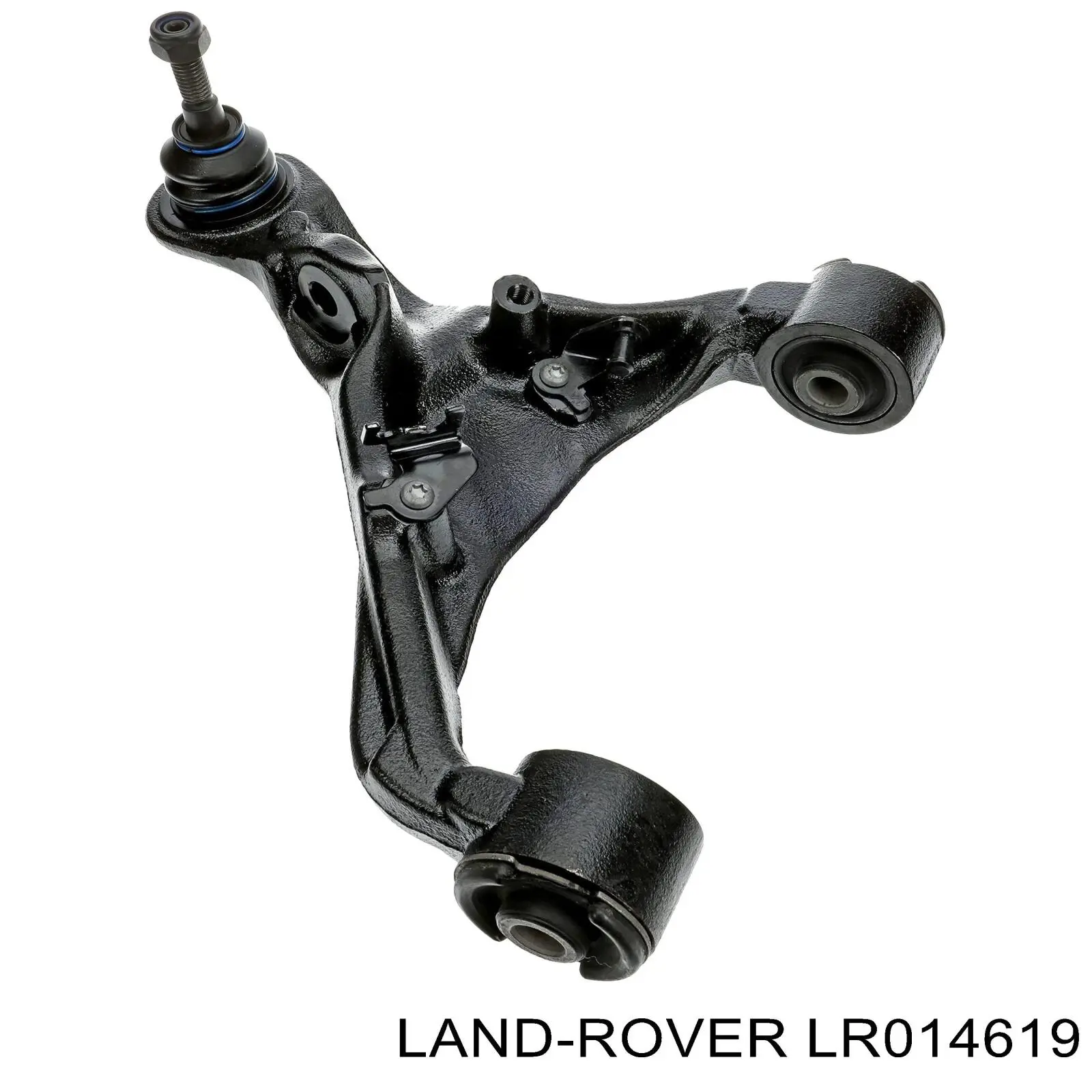LR014619 Land Rover barra oscilante, suspensión de ruedas delantera, superior derecha
