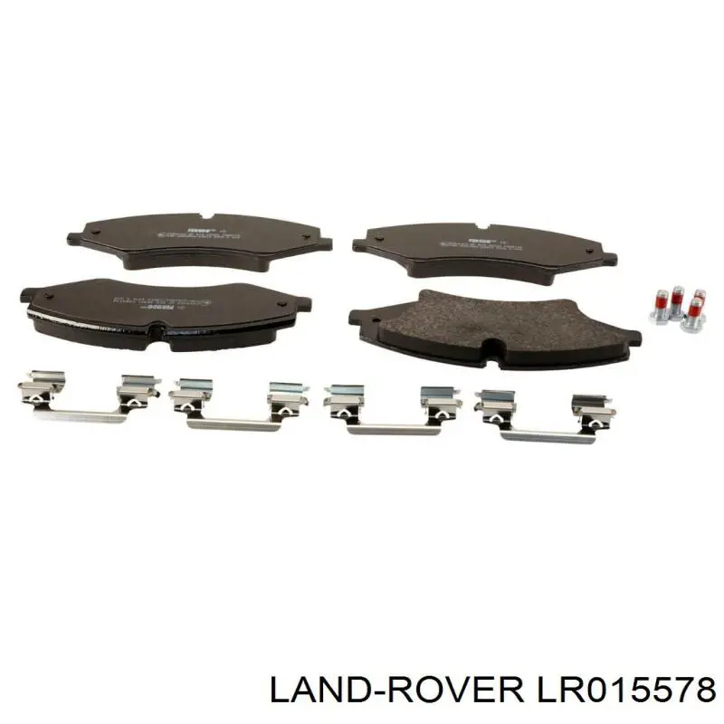 LR015578 Land Rover pastillas de freno delanteras