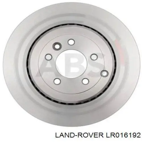Disco de freno trasero LR016192 Land Rover