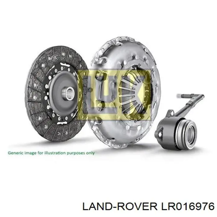 LR016976 Land Rover cilindro esclavo de el embrague cojinete de liberacion