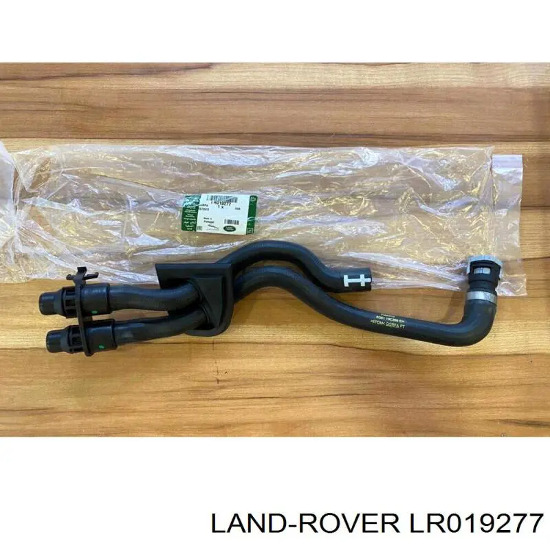 LR019277 Land Rover manguera del radiador del calentador (estufa, Doble)