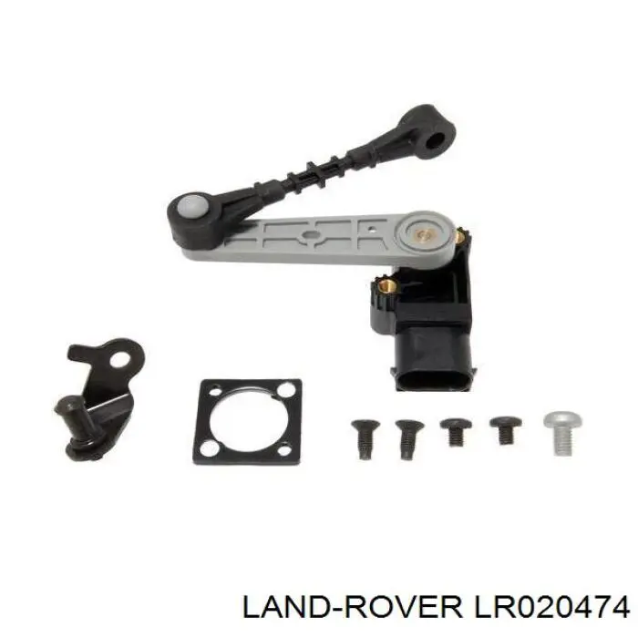 LR020474 Land Rover sensor, nivel de suspensión neumática, delantero derecho