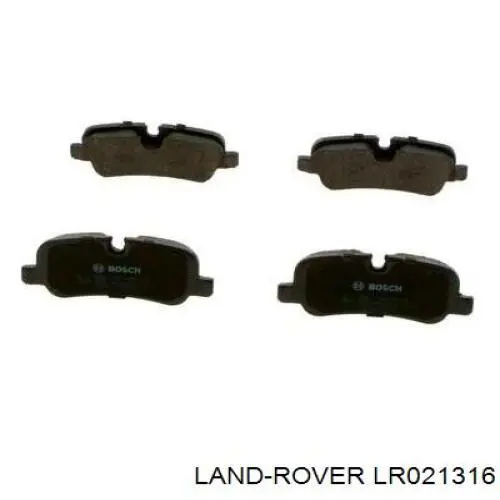 Pastillas traseras de freno Land Rover LR021316 precio, desde 24,52 EUR