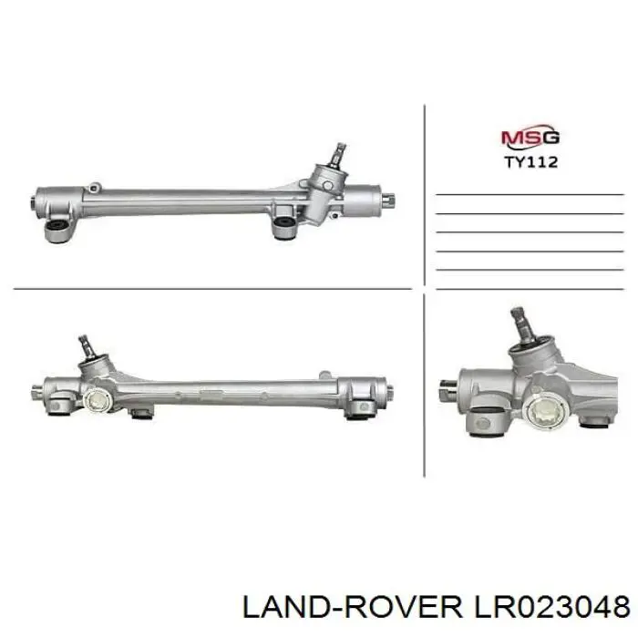 Engranaje de dirección Land Rover LR023048 precio, desde 336,86 EUR