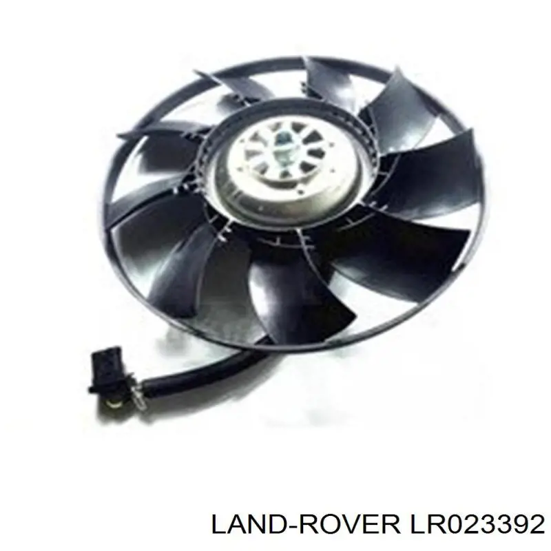 Ventilador (rodete +motor) refrigeración del motor con electromotor completo Land Rover Discovery 4 (L319)