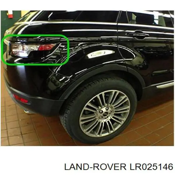 LR025146 Land Rover piloto posterior derecho