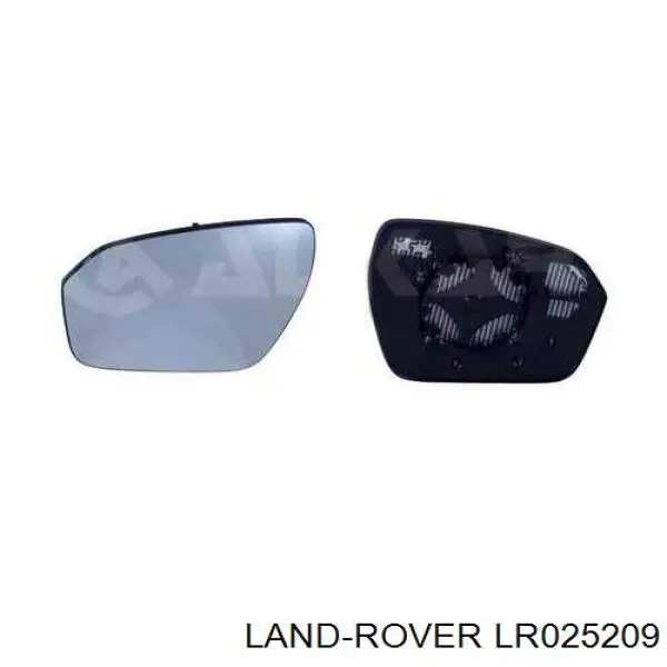 LR025209 Land Rover cristal de espejo retrovisor exterior izquierdo