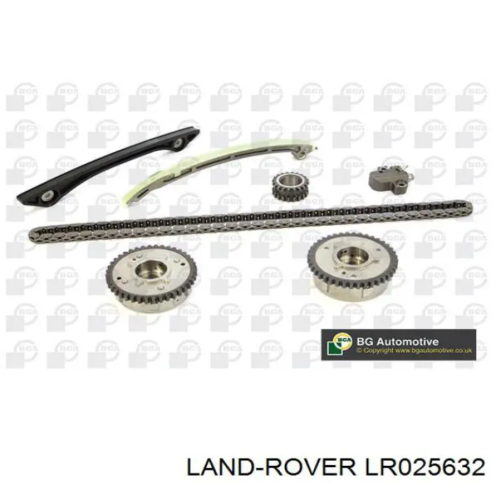 LR025632 Land Rover Guía del tensor de la cadena de distribución