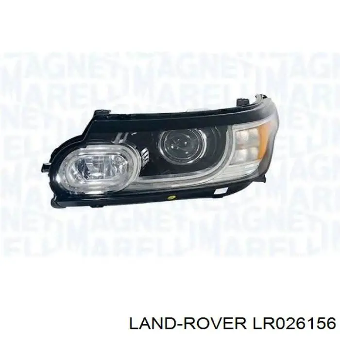 LR026156 Land Rover faro izquierdo