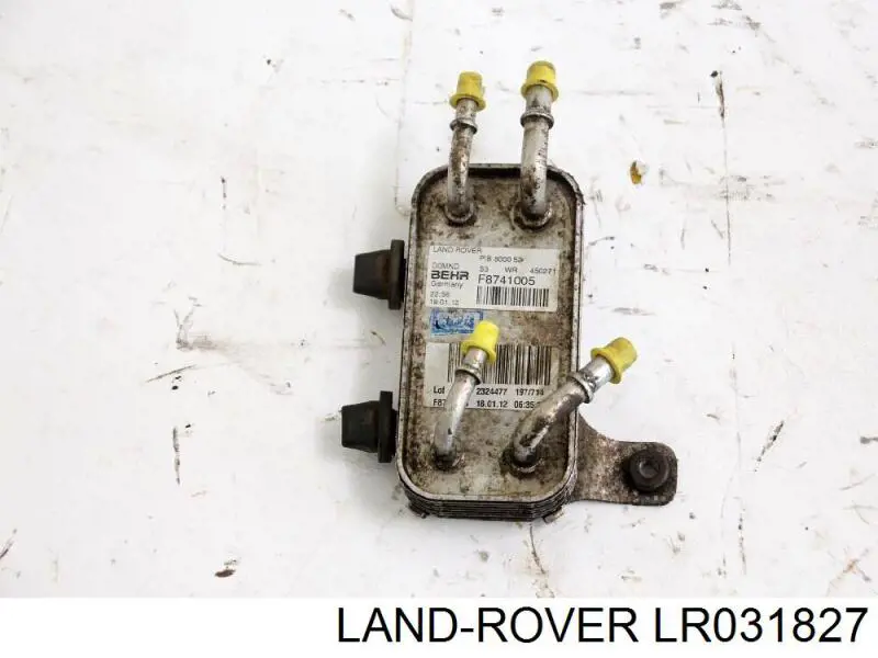 Radiador de aceite debajo del filtro Land Rover LR031827 precio, desde 50,40 EUR