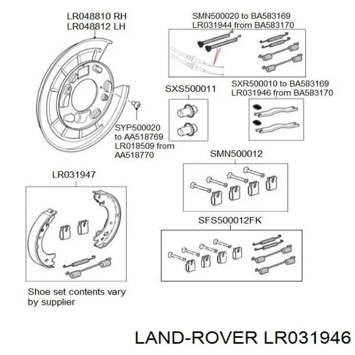 LR031946 Land Rover