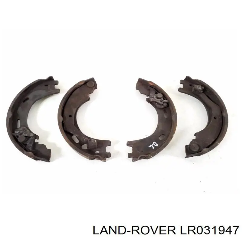 LR031947 Land Rover juego de zapatas de frenos, freno de estacionamiento