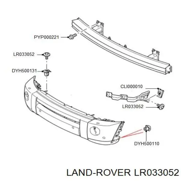 DYP500080 Land Rover