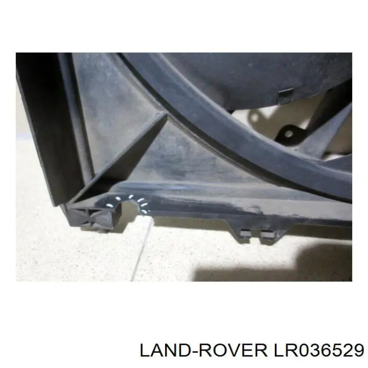 LR072554 Land Rover difusor de radiador, ventilador de refrigeración, condensador del aire acondicionado, completo con motor y rodete