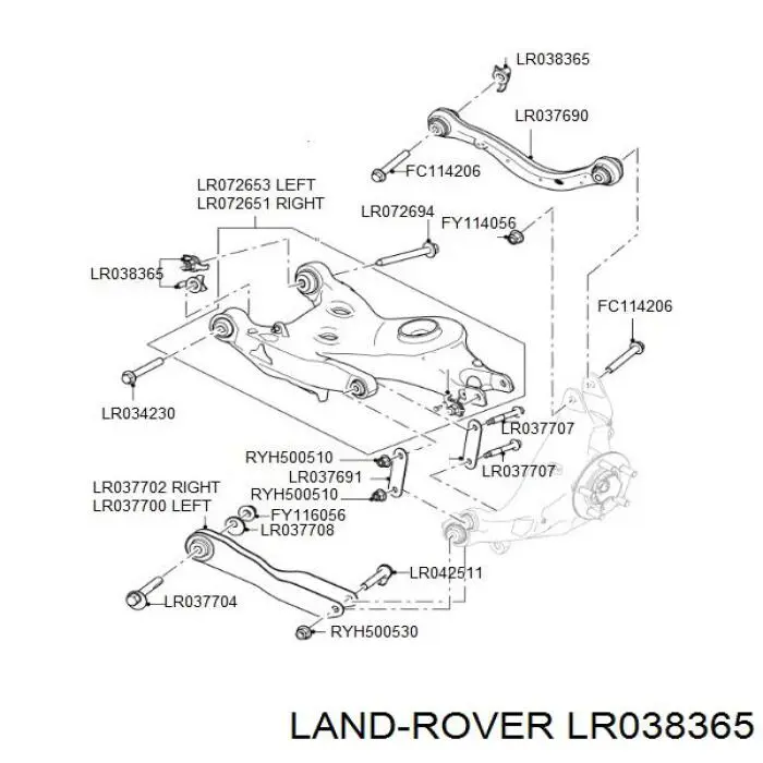 LR038365 Land Rover