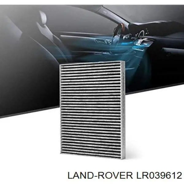 LR039612 Land Rover filtro habitáculo