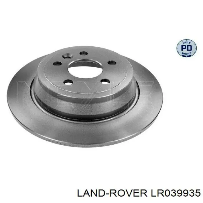 LR039935 Land Rover disco de freno trasero