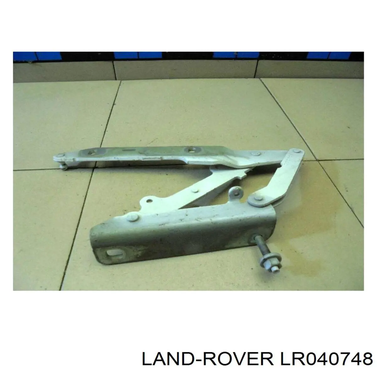 LR040748 Land Rover bisagra, capó del motor izquierda