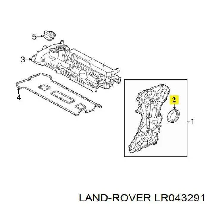 Comprar 1947790 Ford Retén de cigüeñal frontal