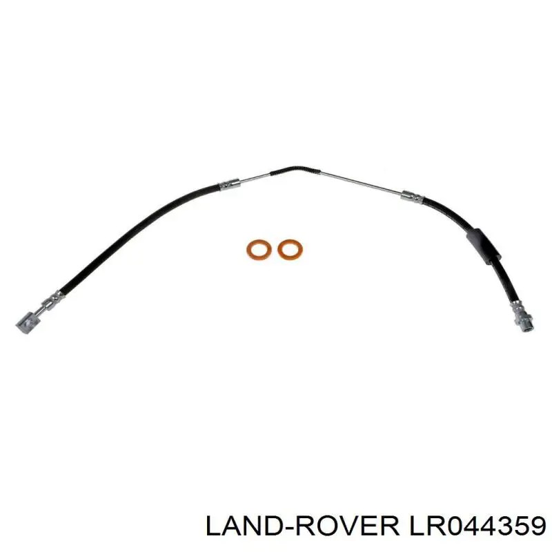SHB500142 Land Rover latiguillos de freno trasero derecho